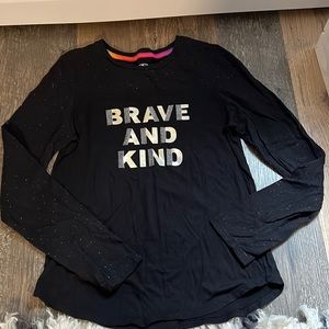 Brave and Kind Long Sleeve T-Shirt